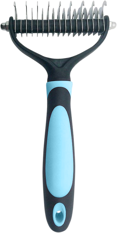 Dog Dematting Rake Comb Peigne démêlant pour animaux